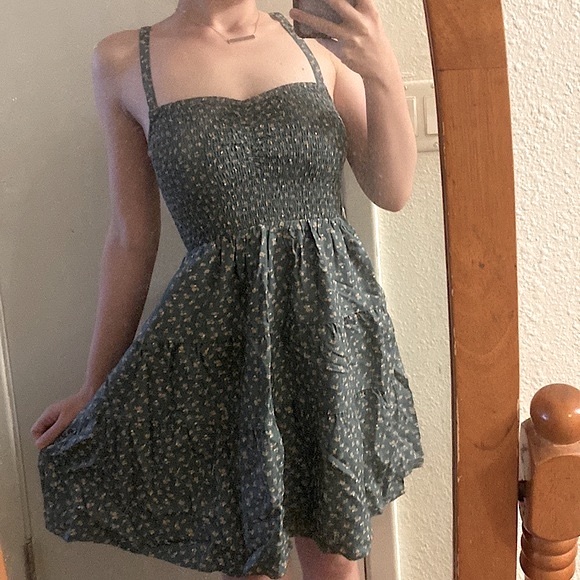 Madewell Dresses & Skirts - NWT • Madewell • Smocked Floral Cottagecore Fit & Flare Mini Dress 💚